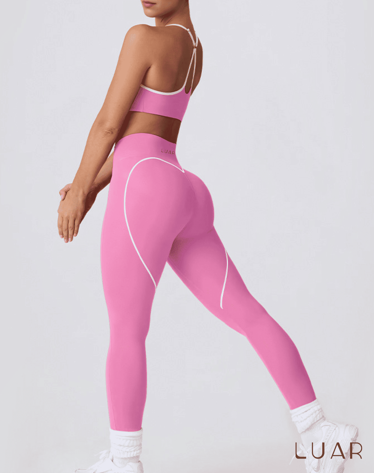 Conjunto Love Leggins - Rosado